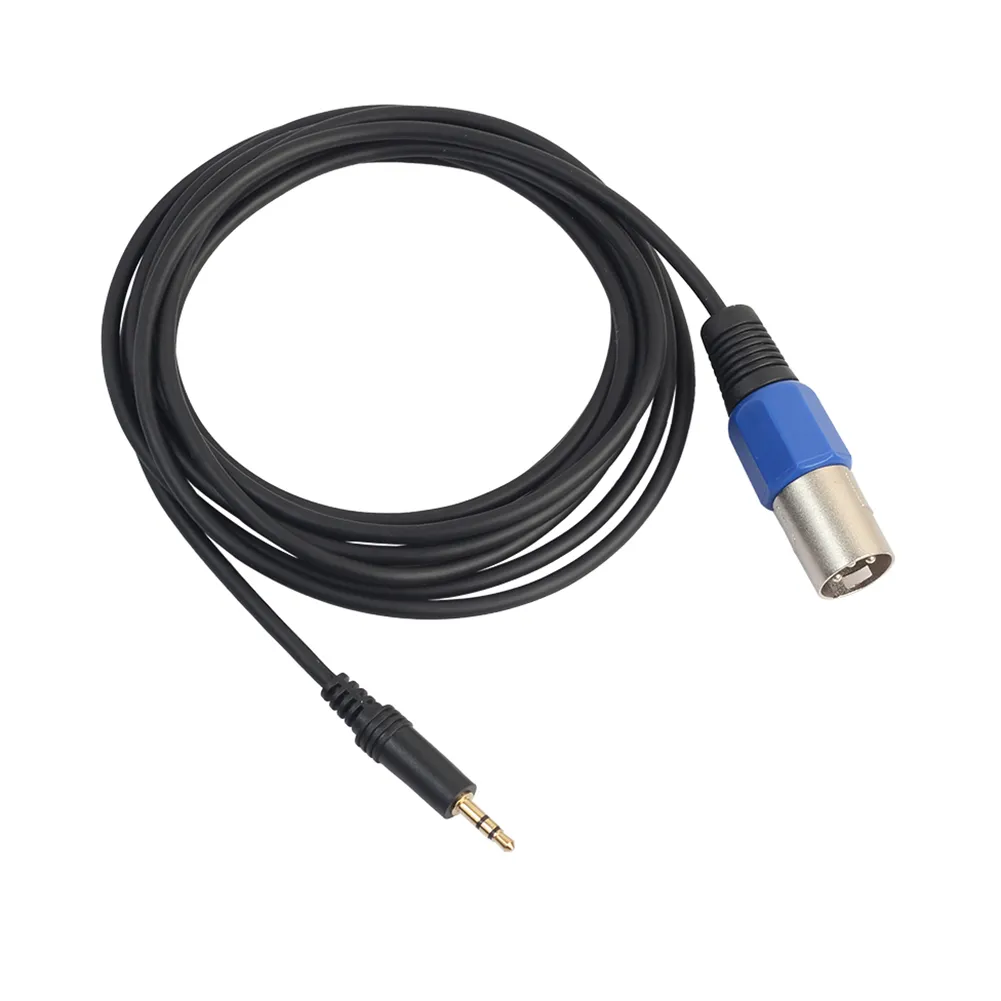 Hitech Stereo męski kabel jack 3,5 mm do mikrofonu XLR Audio 3Pin męski/żeński do telewizora HDTV_voghion.com