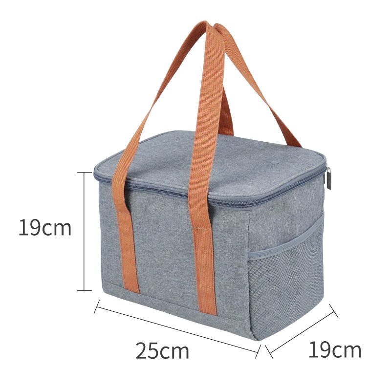 Leakproof Insulated Lunch Bag - Premium Oxford Fabric With 6-Hour Temperature Control Foldable & Lightweight - Ideal For School Office & Picnic_voghion.com