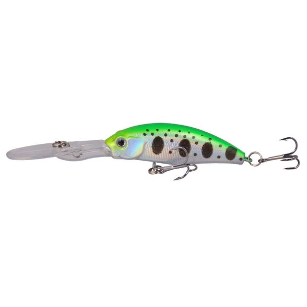 Lure Bait peldošs garās mēles dēlis Deep Diving Minnow Bait 10CM/7.5G Simulation Hard Bait zvejas rīks_voghion.com
