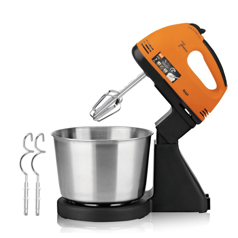 Mini Electric Stand Mixer, Desktop Dough Blender & Cream Whisk For Baking, 200W EU Plug_voghion.com