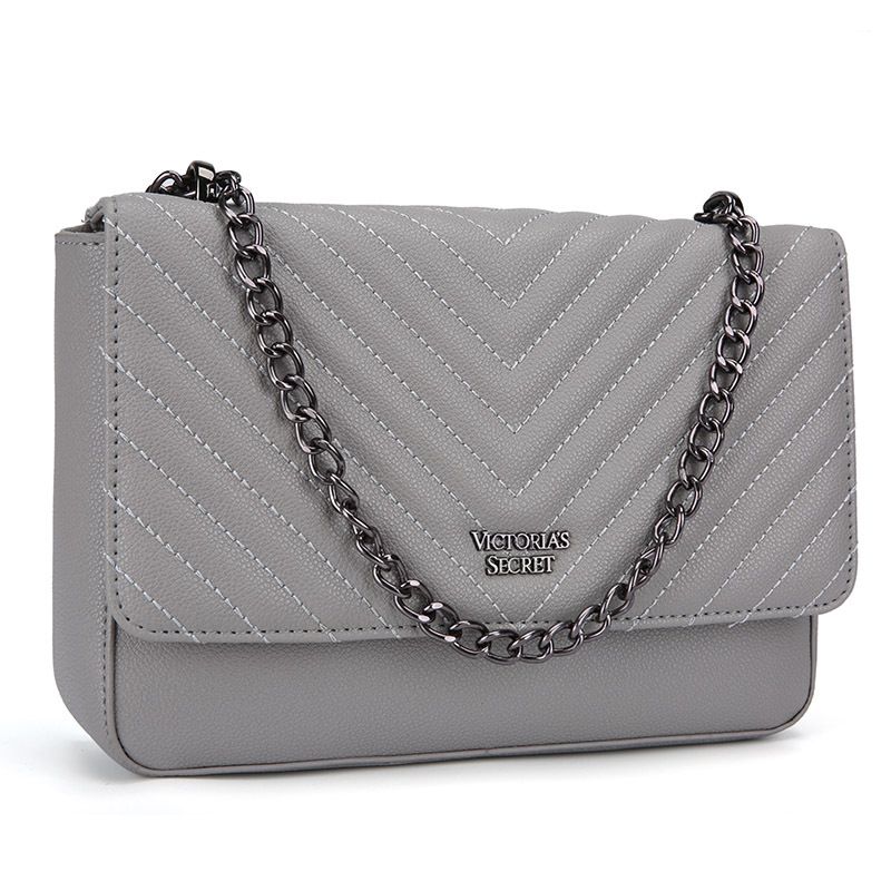  Borsa a tracolla con tracolla a catena casual con tracolla a catena piccola con linea di ricamo con patta da donna di lusso_voghion.com
