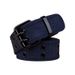 Men's Women's Canvas Hole-less Square Buckle Belt,New Trend Fashion, Personalized Weaving_voghion.com