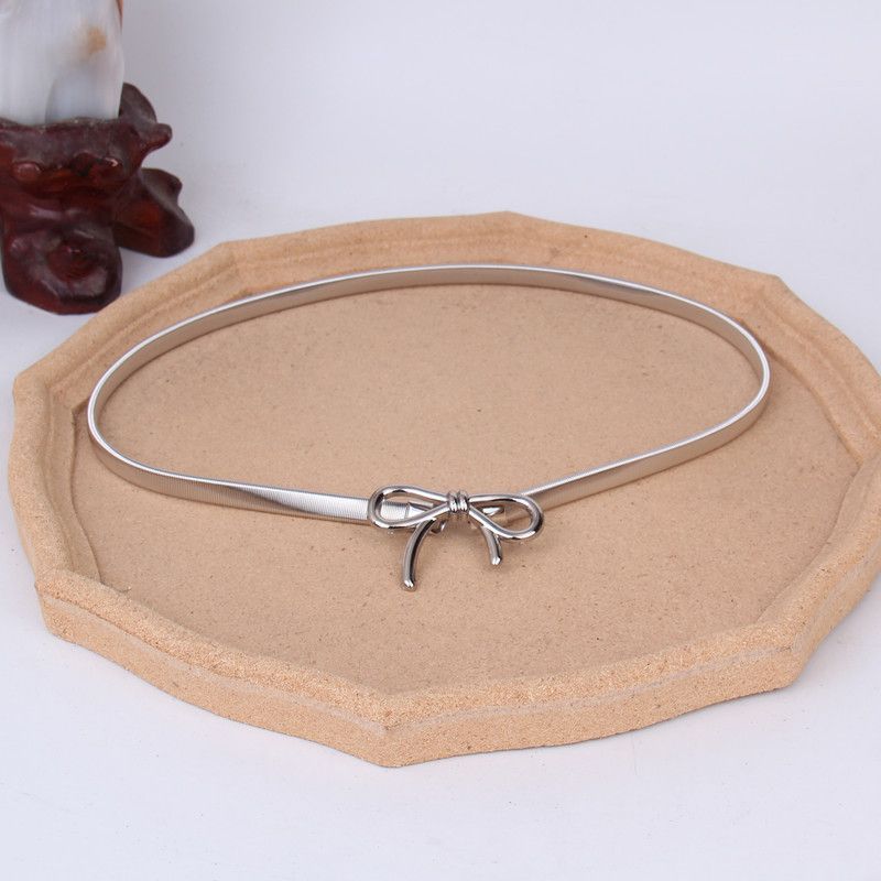 Metallfederbund für Frauen in koreanischer Version, modisches und vielseitiges Kleid, Hemd, Pullover, elastische Kette,_voghion.com