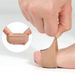 Toe Separator & Bunion Corrector – Breathable Single-Hole Design For Overlapping Toes & Hallux Valgus Relief (Skin Tone, S/L Sizes)_voghion.com
