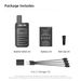 CBCBTWO 4PCS GT-911 Walkie Talkie Dual PTT Ultra-thin Walkie-talkie Portable PMR/FRS Two Way Radio Type C For Hotel_voghion.com