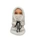 Thermal Winter Face Mask With Fleece Lining - Windproof Ski Balaclava For Outdoor Activities, Cycling, And Snow Sports (Unisex, Black/White/Gray)_voghion.com