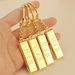 Kreative Bar Kleines Geschenk Reines Gold Ziegel Schlüsselanhänger Anhänger Anpassbare_voghion.com