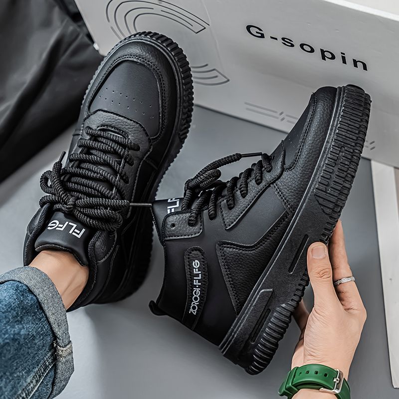 Herren Frühling 2025 Neue Casual Board Hong Kong Wind Trend All Match Männliche Jugend Sportschuhe_voghion.com