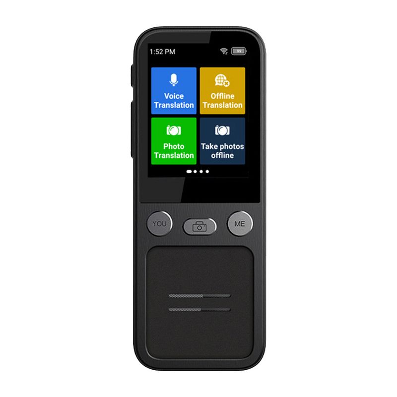 ​​T16 Smart Voice Translator Device - Offline Multilingual Translator With Instant Speech Translation For Japanese, Russian, French_voghion.com