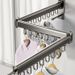 Foldable Wall-Mounted Clothes Drying Rack – Space-Saving, Extendable & Rustproof (No Drilling Required, Heavy-Duty Multiple Colors & Configurations)_voghion.com