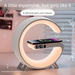 Mobile Phone Multi-Functional Charging Wireless Bluetooth Aesthetic Desk Lamp Atmosphe Night Light Birthday Gift_voghion.com