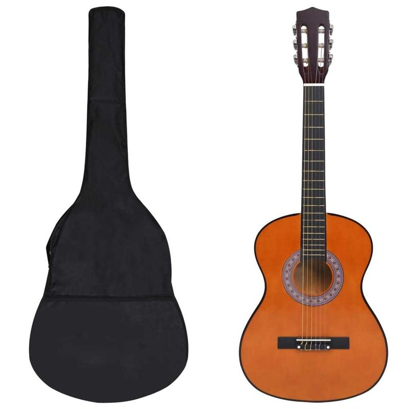 8 Piece Classical Guitar Kids and Beginner Set 3/4 36"_voghion.com