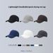 Summer solid color baseball cap thin section mesh breathable simple duck tongue cap outdoor sunshade sunscreen sun hat_voghion.com