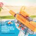 New Product Linkage Reloading Uzi Technology Water Gun Large-capacity Continuous Fire Transparent Water Tank Children's Water Fight Toy_voghion.com