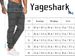 Jogginghose Herren Trainingshose Loose-Fit Sporthose Lang Kariert Casual_voghion.com