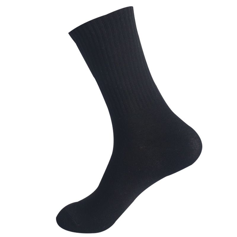 Unisex Sports Socks – High Elasticity Cotton Crew Socks For Running/Gym (2 Colors/2 Sizes)_voghion.com
