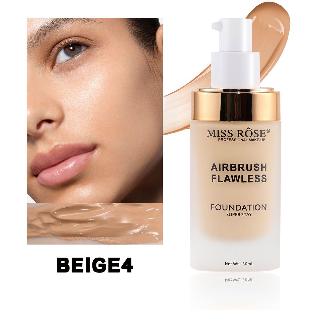 MISS ROSE matt korrektor alapozó tartós vízálló és izzadságálló természetes hidratáló alapozó krém_voghion.com