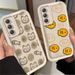 Cute Line Cat Fish Case For Samsung Galaxy A35 A15 A55 A25 A16 A06 A05 A05S A24 A13 A23 A12 A22 A32 A52 A71 A51 4G Back Cover_voghion.com