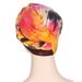 side braid tie-dye striped multi-color soft headscarf hat Muslim chemotherapy hat cross-border new style_voghion.com