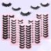 Eyelashes Set 10 Pairs Of False Eyelashes Three Dimensional Multi Layered Dense Natural Simulation Stage Makeup Eyelashes_voghion.com