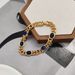 Fashionable Unique Simple Versatile High-end Luxury Cuban Color Bracelet Couple Style Jewelry Accessories_voghion.com