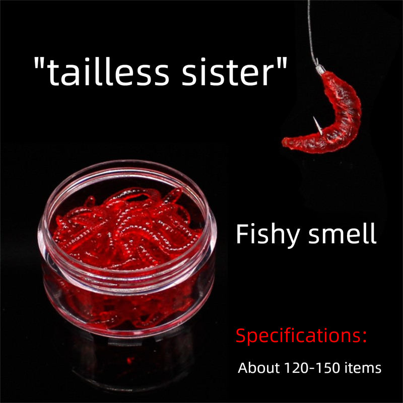 Leurre de pêche artificiel, imitation de petit ver flottant, asticot en boîte, arôme de poisson et de maïs, carpe argentée, carpe crucian._voghion.com