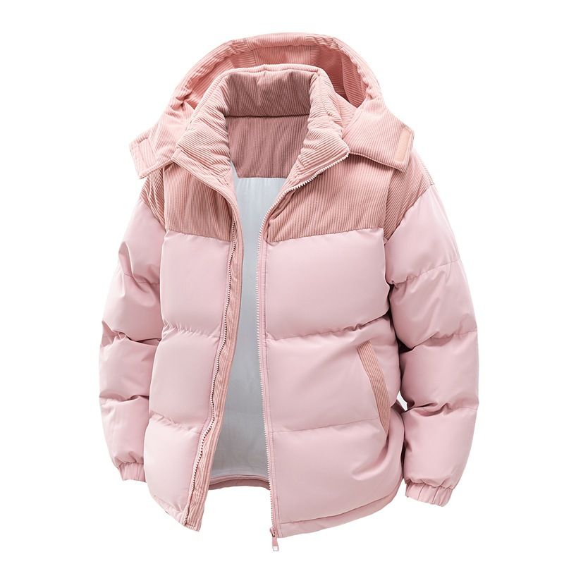 Manteau d'hiver matelassé à capuche unisexe – Veste polaire coupe-vent, épaisse et chaude pour hommes et femmes_voghion.com