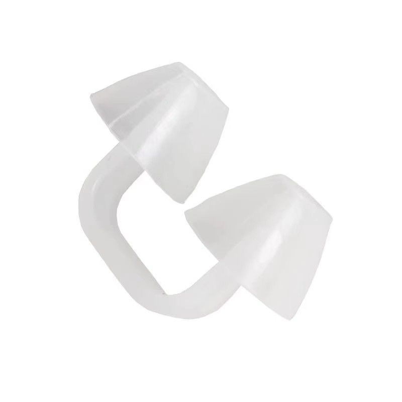 【 Coleção 1723 Pessoas 】 Conjunto de protetores auriculares de silicone com clipe nasal invisível para mergulho, para adultos, anti-asfixia_voghion.com