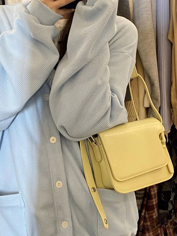 Borsa a tracolla monospalla alla moda da donna, con design di nicchia, alla moda, quadrata piccola, 2024, nuova, multiscomparto, organo_voghion.com