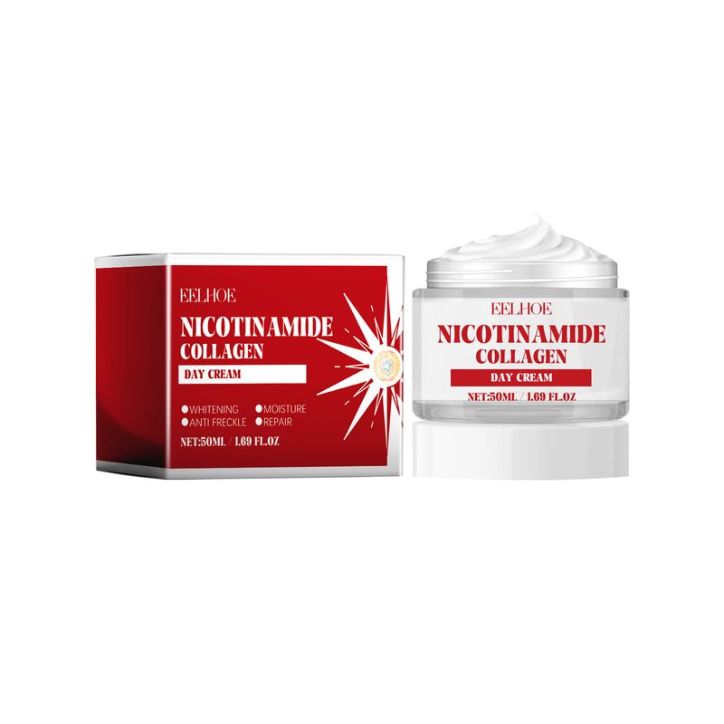 EELHOE Nicotinamide Day Cream Repairs Dull, Lightens Spots, Whitens Skin, Gently Cares And Moisturizes Face Cream_voghion.com