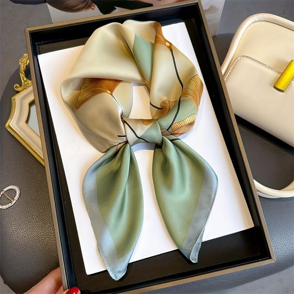 69,85 cm kvadratna ruta z vzorcem listov ginka iz simulirane svile, mehka in prijetna ruta za vrat, tanek šal za pomlad in poletje, zaščita pred soncem_voghion.com