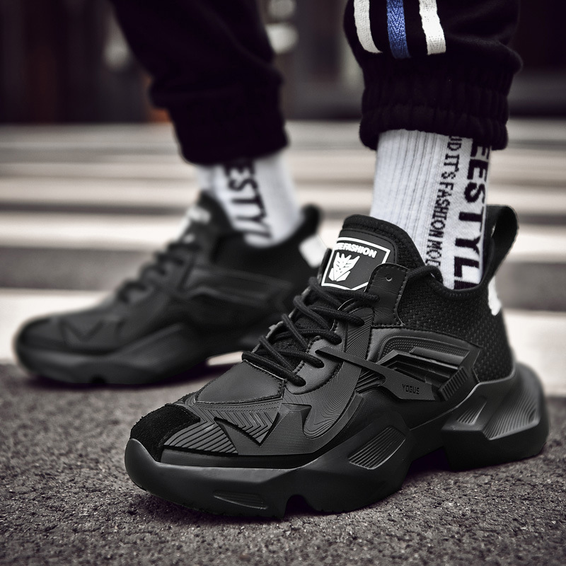 Bekväma sneakers för män Andas Fritidsskor Arbete Fritidsskor Läder Vattentät_voghion.com