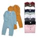 Kids Tales Soft Cotton Baby Bodysuit Long Sleeve Romper For Boys & Girls (1-3 Years, Unisex Neutral Colors Snap Closure, Comfortable Playwear_voghion.com