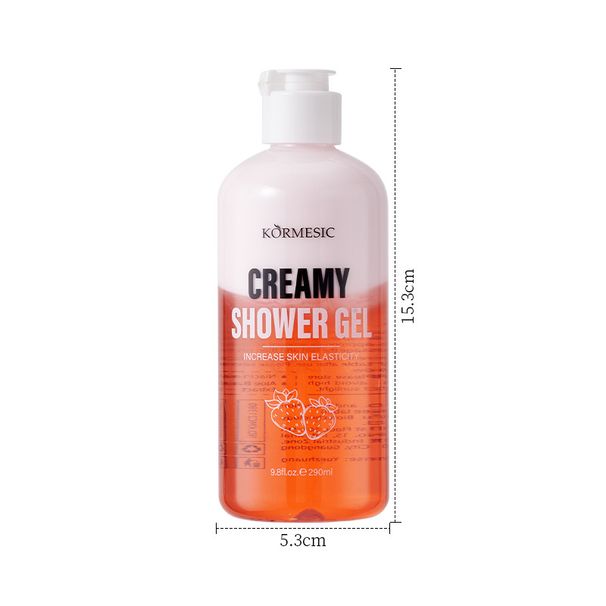 KORMESIC Moisturizing Skin Cleansing Fruit Foam Body Wash 290ml_voghion.com