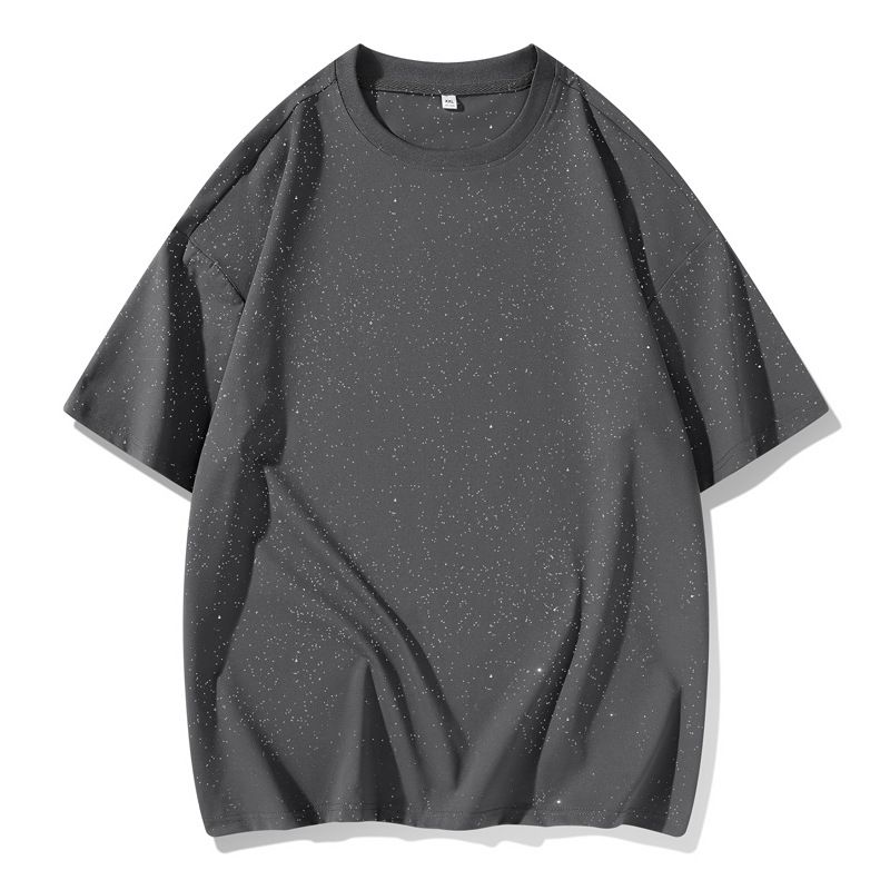 Men's Clothing Men's And Women's Same Style Hot Selling Loose Full Of Stars Pure Color Multi Color Two Open Group Purchase Casual All Match_voghion.com