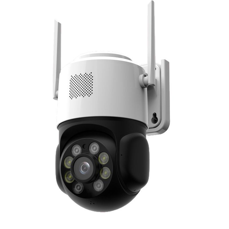 Cámara de seguridad PTZ 4G - Cámara IP giratoria de 360° con visión nocturna y audio bidireccional (5 MP, seguimiento de movimiento HD, IP66, resistente al agua, almacenamiento gratuito en la nube)_voghion.com