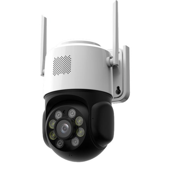 Cámara de seguridad PTZ 4G - Cámara IP giratoria de 360° con visión nocturna y audio bidireccional (5 MP, seguimiento de movimiento HD, IP66, resistente al agua, almacenamiento gratuito en la nube)_voghion.com