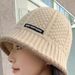 Cappello da pescatore da donna autunno/inverno 2025, cappello da pescatore con lettere patchwork_voghion.com