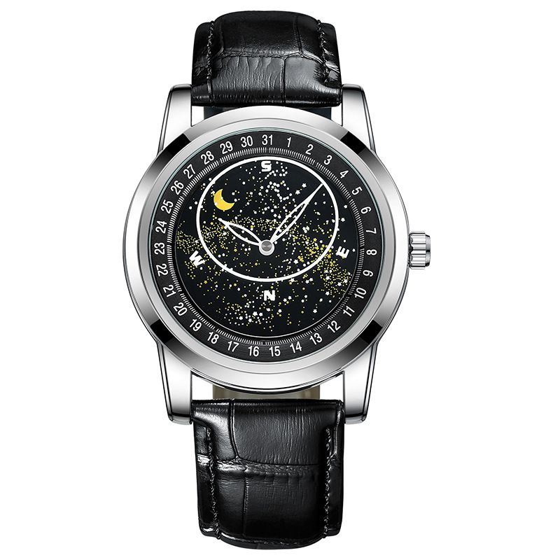 watch men's fashion automatic mechanical watch waterproof luminous men's watch_voghion.com