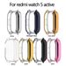 Displayschutzfolie für Xiaomi Redmi Watch 5 Active TPU-Hülle, rundum weiche Stoßstange, Schutzhülle für Redmi Watch 4, Zubehör_voghion.com