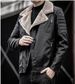 Autumn Winter Best-Selling Sheepskin Thickened Coat Leather Velvet Men's Overcoat Jacket_voghion.com