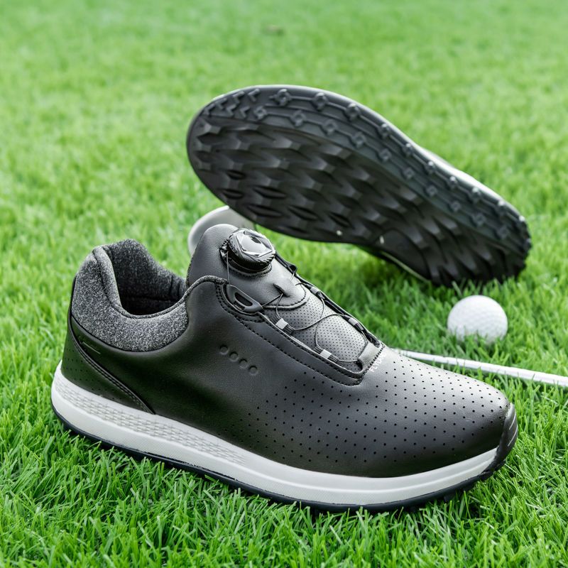【Hoogwaardige materialen】 UOFEIY Heren Golf Nail Waterdichte, Ademende en Antislip Outdoor Vrijetijds Sportschoenen_voghion.com