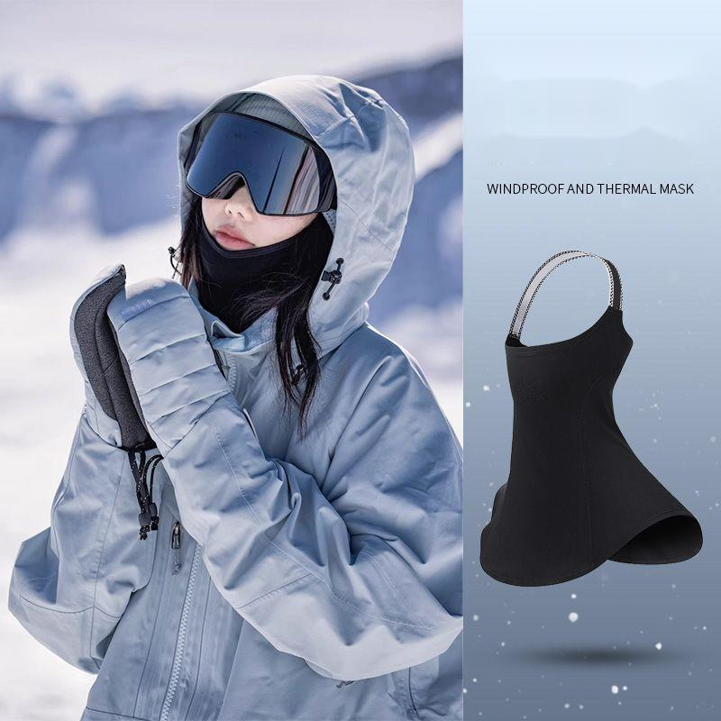 Cycling Mask, Winter Face Protection, Warm Head Cover, Windproof Headband Protector, Skiing Scarf, Neck Protection_voghion.com