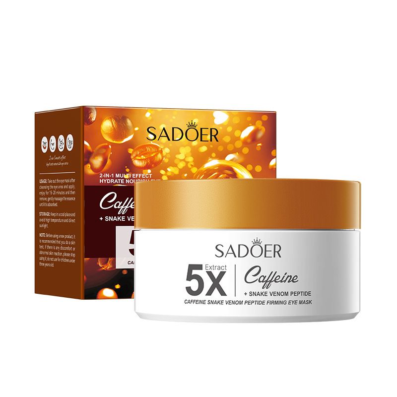 SADOER Caffeine Snake Venom Peptide Firming Eye Mask 100g Moisturizing Eye Mask_voghion.com