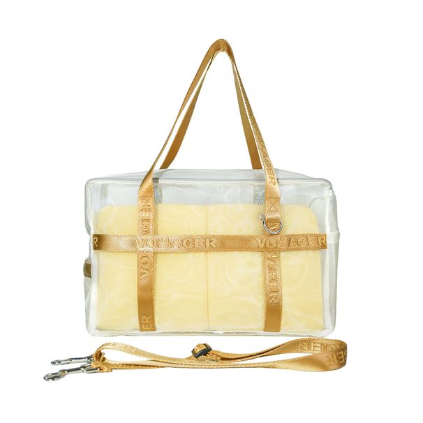 Pet Outdoor Summer Mesh Webbing Breathable Single Shoulder Cat Dog Travel Bichon Teddy Bag_voghion.com