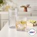 US Acrylic Classic Clear Plastic Reusable Drinking Glasses (Set Of 8) 12oz Rocks & 16oz Water Cups BPA-Free Tumblers,_voghion.com