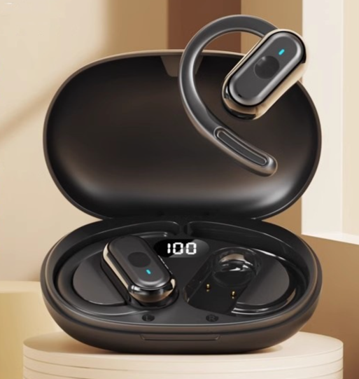 Cross-Border Hot-Selling OWS Bluetooth Earphones 2025 New Model D300 Wireless Sports Noise-Cancelling Over-Ear Long_voghion.com