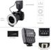 Meike -FC100 LED Ro Ring Flash Light Manual Universal Works For Canon Nikon Olympus_voghion.com