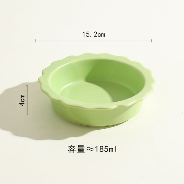 Keramik-Trinknapf mit Halsschutz für Haustiere, großes Fassungsvermögen, schräg, für Katzen, Reisfutter, Großhandel_voghion.com