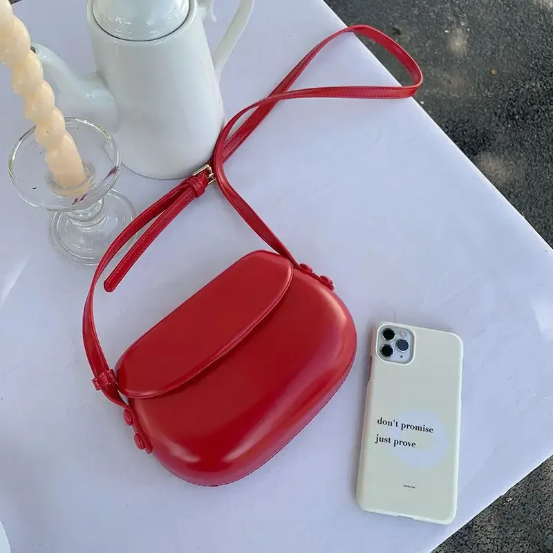 2024 Flap Crossbodys Frauen Mini PU Leder Schulter Geldbörsen und Handtaschen für Mädchen Damen Telefon Einfache Solide Designer_voghion.com